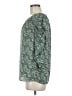 Max Studio 100% Polyester Green 3/4 Sleeve Blouse Size M - photo 5