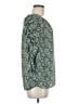 Max Studio 100% Polyester Green 3/4 Sleeve Blouse Size M - photo 4
