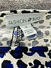 Fashion Bug Animal Print Blue Cocktail Dress Size S - photo 7