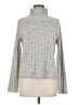 Madewell Tweed Silver Turtleneck Sweater Size M - photo 1