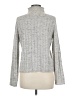 Madewell Tweed Silver Turtleneck Sweater Size M - photo 2