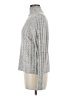 Madewell Tweed Silver Turtleneck Sweater Size M - photo 5