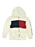 Tommy Hilfiger Ivory Zip Up Hoodie Size 7 - 8 - photo 1