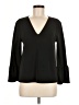 Ann Taylor Black Long Sleeve Blouse Size M - photo 1