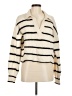 Eleven Six Stripes Ivory Cardigan Size Med - Lg - photo 1