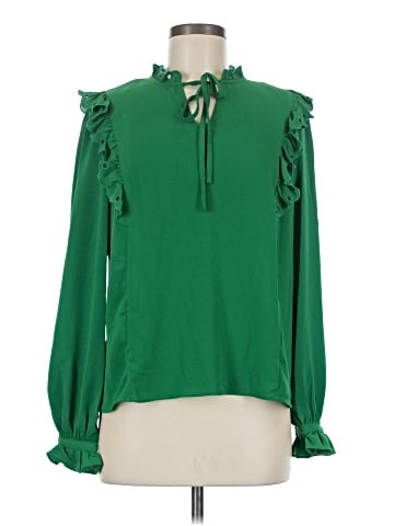 CeCe Long Sleeve Blouse (view 1)