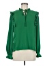 CeCe Green Long Sleeve Blouse Size M - photo 1