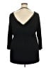 Unbranded Black 3/4 Sleeve Blouse Size 2X - photo 2