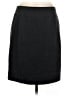 Ellen Tracy Solid Black Casual Skirt Size M - photo 1