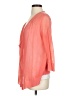Say What? 100% Acrylic Orange Kimono Size S - photo 5