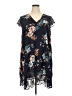 Shein Curve Floral Blue Casual Dress Size 18 Plus (3) - photo 1