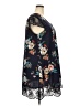 Shein Curve Floral Blue Casual Dress Size 18 Plus (3) - photo 4