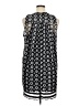 Nina Leonard 100% Polyester Graphic Black Casual Dress Size XL - photo 2