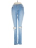 French Connection Hearts Blue Jeans Size 8 - photo 1