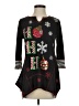 Onque Black 3/4 Sleeve T-Shirt Size S - photo 1