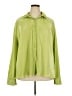 Unbranded Solid Green Long Sleeve Blouse Size 2X - photo 1