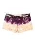 Columbia 100% Polyester Tie-dye Purple Shorts Size L - photo 1
