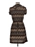 Speechless Chevron-herringbone Brown Casual Dress Size M - photo 2