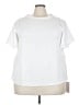 MOTF White Short Sleeve Blouse Size 3X - photo 1