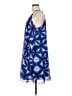 Calvin Klein 100% Polyester Graphic Blue Cocktail Dress Size M (estimated) - photo 5