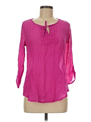 Wrangler Jeans Co 3/4 Sleeve Blouse (view 1)