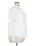 MOTF White Short Sleeve Blouse Size 3X - photo 4