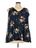Roz & Ali Blue Sleeveless Blouse Size 3X - photo 1