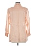 Per Se By Carlisle Tan 3/4 Sleeve Button-Down Shirt Size 6 - photo 2