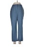 Nordstrom Studio 121 Chevron-herringbone Blue Casual Pants Size 10 - photo 1