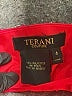 Terani Couture 100% Polyester Red Sleeveless Top Size 4 - photo 4