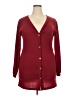 Unbranded Burgundy Cardigan Size 2X (estimated) - photo 1