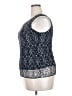 Alfani Blue Sleeveless Blouse Size 2X - photo 5