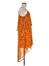 Bar III 100% Polyester Orange Casual Dress Size M - photo 4