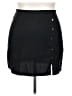 Unbranded 100% Polyester Solid Black Casual Skirt Size XXL - photo 1