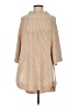 Cable Stitch Tan Poncho Size S - photo 1