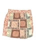 GiGio 100% Polyester Print Orange Shorts Size S - photo 2