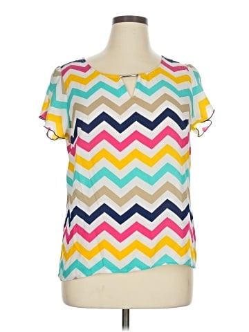 New Directions Short Sleeve Blouse (view 1)