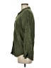 Assorted Brands 100% Rayon Animal Print Green Long Sleeve Button-Down Shirt Size M - photo 5