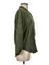 Assorted Brands 100% Rayon Animal Print Green Long Sleeve Button-Down Shirt Size M - photo 4