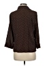 Covington 100% Polyester Brown 3/4 Sleeve Blouse Size M - photo 2