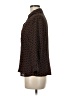 Covington 100% Polyester Brown 3/4 Sleeve Blouse Size M - photo 5