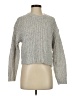 American Eagle Outfitters Metallic Gray Pullover Sweater Size XS - photo 1