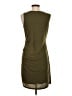 BTFBM Solid Green Casual Dress Size S (estimated) - photo 2
