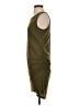 BTFBM Solid Green Casual Dress Size S (estimated) - photo 5