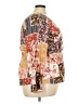 Andree by UNIT 100% Rayon Orange Long Sleeve Blouse Size 3X - photo 4