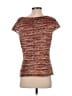 W by Worth 100% Polyester Orange Short Sleeve Top Size P (petite) - photo 2