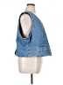 Good American Blue Denim Vest Size XL (4) - photo 4