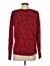Athleta Paisley Red Burgundy Pullover Sweater Size XXS - photo 2