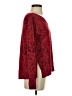 Athleta Paisley Red Burgundy Pullover Sweater Size XXS - photo 4