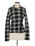 Chaps 100% Cotton Plaid Black Jacket Size M - photo 1
